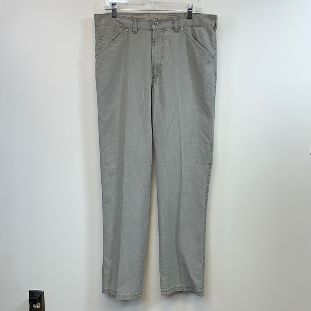 Gardeur Jeans Gray Casual Men's Lightweight Pants Size 36x34